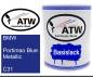 Preview: BMW, Portimao Blue Metallic, C31: 1L Lackdose, von ATW Autoteile West.